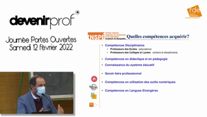 MÉTIERS DE L'ENSEIGNEMENT, DE L'ÉDUCATION ET DE LA FORMATION