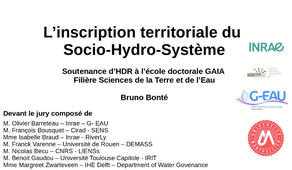 HDR Bruno Bonté - Présentation de Soutenance