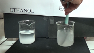 Physicochimie : Expérience 1