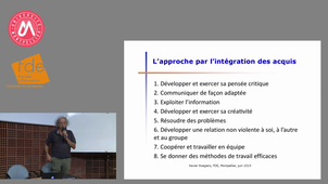 SÉMINAIRE RECHERCHE DE LA FACULTÉ D'ÉDUCATION - Xavier Roegiers