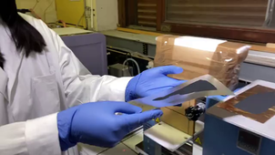 Battery Lab - Electrode drying