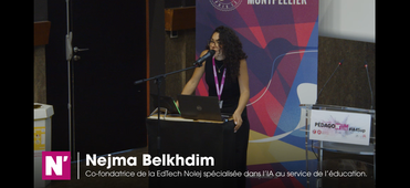 Présentation de la solution Nolej par Nejma Belkhdim