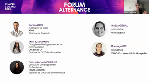 Forum Alternance: Témoignages d’alternants : retours d’expérience et conseils pour réussir