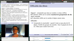 Cours M1 MEEF arithmétique et numération partie II suite