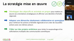 BiodivOc - Comité d'orientation stratégique du 11 mai 2022