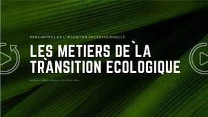 Rencontres de l'IP 2 | 2026 | Replay table ronde | Les métiers de la transition écologique