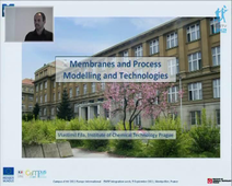 Campus d'été 2011 Europe-International - Membranes and Process Modelling and Technologies by Vlastimil Fila.