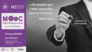 MOOC IAE - Introduction à la Création d'Entreprises Innovantes (Vidéo 1-1)