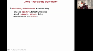 Histoire des Sciences- Cours 1-Partie 3a-Grecs-Philo