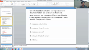 24/03/2021	10:00	12:00	Traumatisme facial, plaie du scalp	DAMECOURT A.	309	MIF