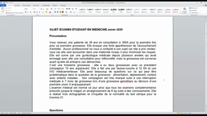 31/03/2021	14:00	16:00	Troubles psychiatrique de la grossesse et du post partum	TOUBIN Rose Marie	308		MIE
