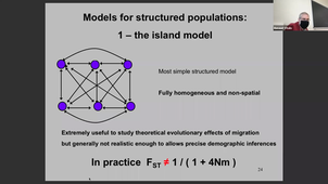 Genetic Data Analysis - MEME - 2021-02-26 - Spatial population genetics- Raphaël LEBLOIS