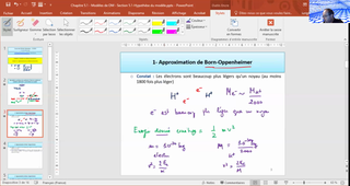 Section 5.1- HYpothèses du modèle des orbitales moléculaires