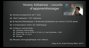 Echographie des voies biliaires