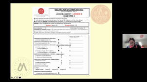 Informations Scolarité Licence 1