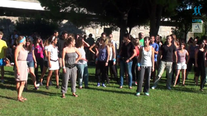 Flashmob du SUAPS de Montpellier