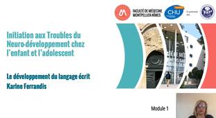 Développement du langage écrit - K. FERRANDIS, Orthophoniste