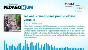 Les outils numériques pour la classe virtuelle - Focus utilisateurs