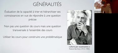 25/2/2021	10h-12h UE5b Sciences Humaines et Sociales (SHS): Le vivant et les normes ED 1	Marie Curie	G. Moutot