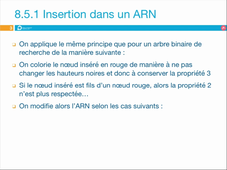 Cours Algo : insertion dans un ARN