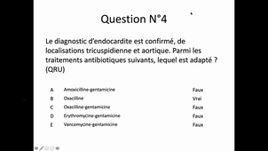 DFASM1 MIT 30/11/2020 Endocardites infectieuses + Tuberculose Pr V Le Moing