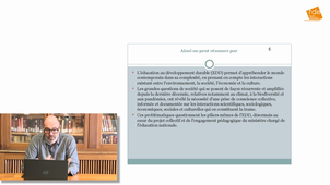 CM12 Transition écologique à l’école : l’urgence des défis mondiaux Sylvain Wagnon
