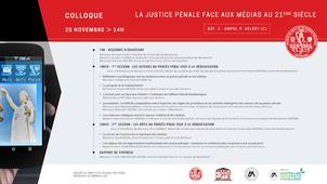 Colloque : La justice face au media au 21e siecle