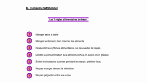 Nutrition partie 2A