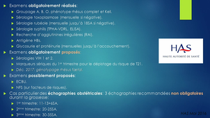 DFASM2 MIE C BARTHOLMOT - Examen prénuptial et grossesse normale (01/10/20)