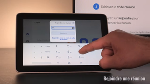 Tutoriel utilisation de la tablette Zoom Room
