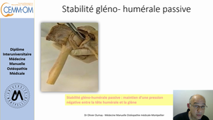 Biomécanique de l'épaule
