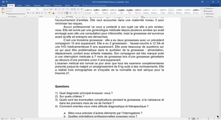 DFASM2 MIE 08/01/2021	14:00	16:00	Douleur abdominale aiguë chez la femme enceinte	VINTEJOUX Emmanuelle	TD308