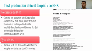 Bilan de la motricité dans la démarche diagnostique de la dysgraphie – E. MADIEU, Psychomotricien