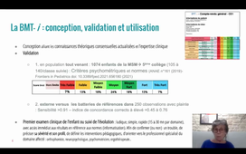 Outil de dépistage généraliste : BMTi -C. BILLARD, Neuropédiatre