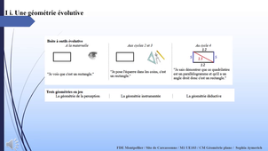 M1 UE 103 CM geometrie plane didactique