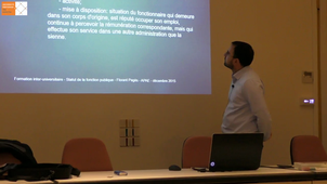 Notions de base module 1 - Statut de la fonction publique d'état - partie 3