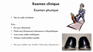 DFGSM UE Appareil locomoteur - Camille Tanchoux - Savoir interpréter un trouble de la marche