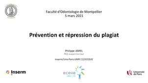 Prévention et répression du plagiat