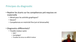 Caractéristiques cliniques et procédure diagnostique de la dysgraphie – V. HENRY, Pédopsychiatre