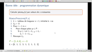 DIU - Groupes C&D - Cours 2. Programmation dynamique [Diapos seules]