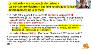 Vidéo 3 : Écriture et réflexivité pour de futurs enseignants