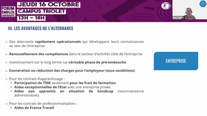 Forum Emploi Université | 2025 | Replay webinaire | Qu'est-ce que l'alternance ?