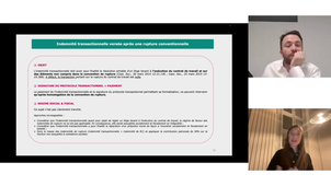 Fiscalité indemn en dr. du travail - M. Bricongne et D. Boulaud