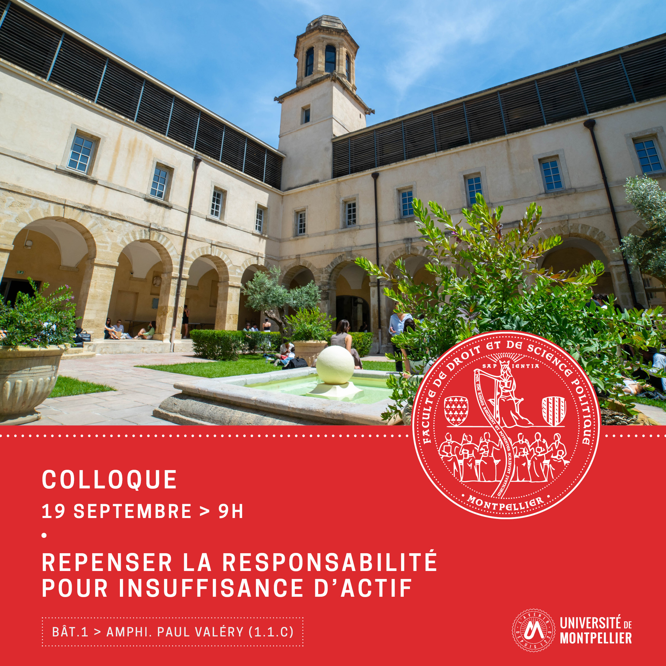 Colloque : « Repenser la responsabilité pour insuffisance d'actif »